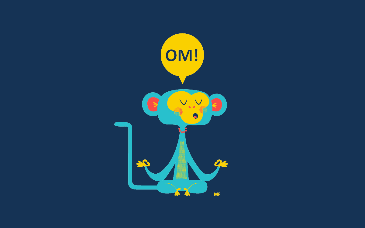 Camiseta Mono OM!